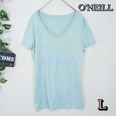 【ONEILL】O'Neill Short Sleeve V-Neck T-Shirt Light… - image 1