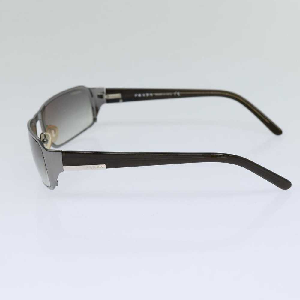 Prada PRADA Sunglasses metal Black Auth ar12438 - image 3