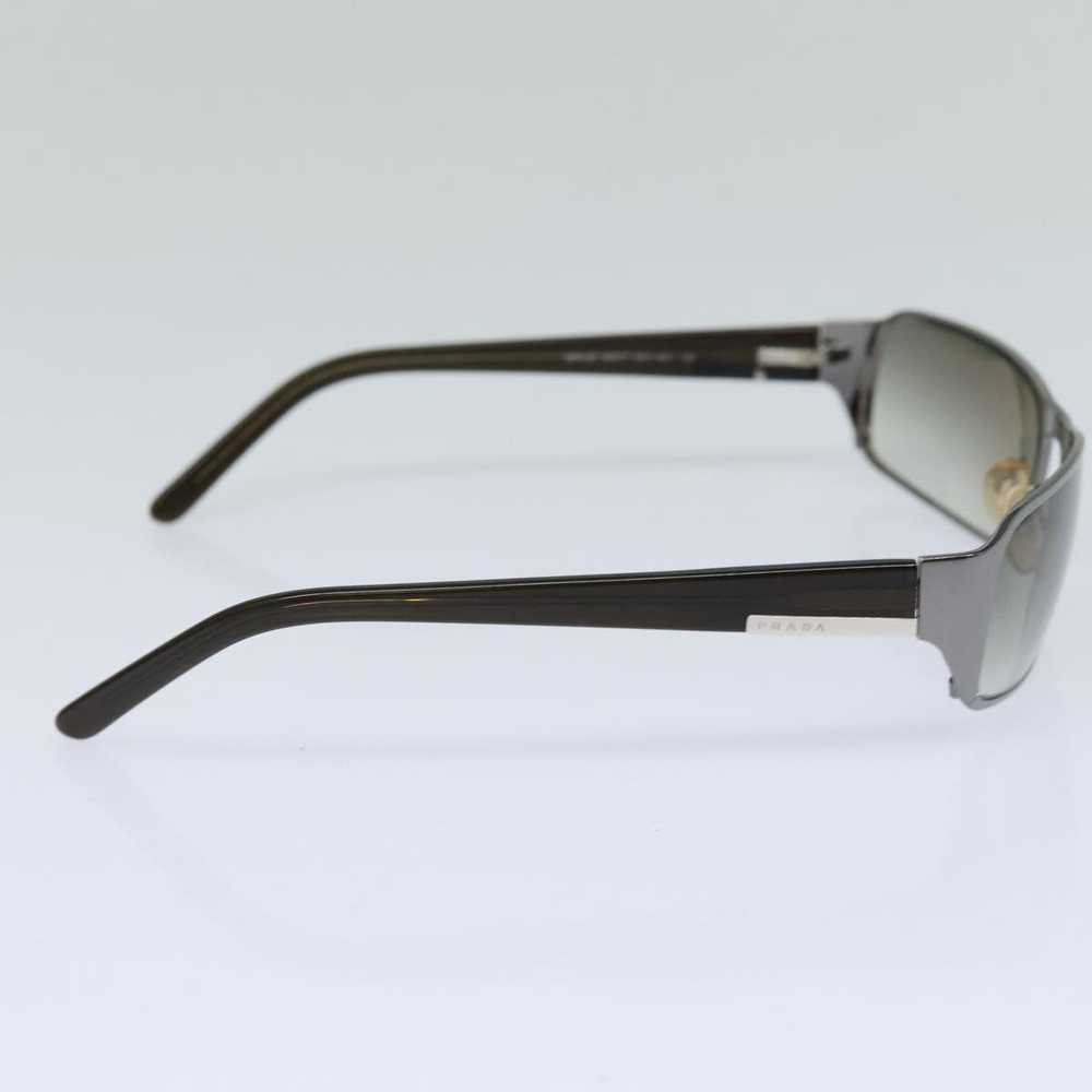 Prada PRADA Sunglasses metal Black Auth ar12438 - image 4