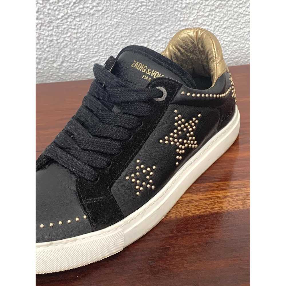 Zadig & Voltaire Zv1747 leather trainers - image 3