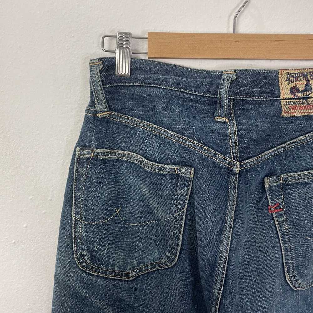 45rpm × R Vintage R 45Rpm Distressed Denim Jeans - image 9