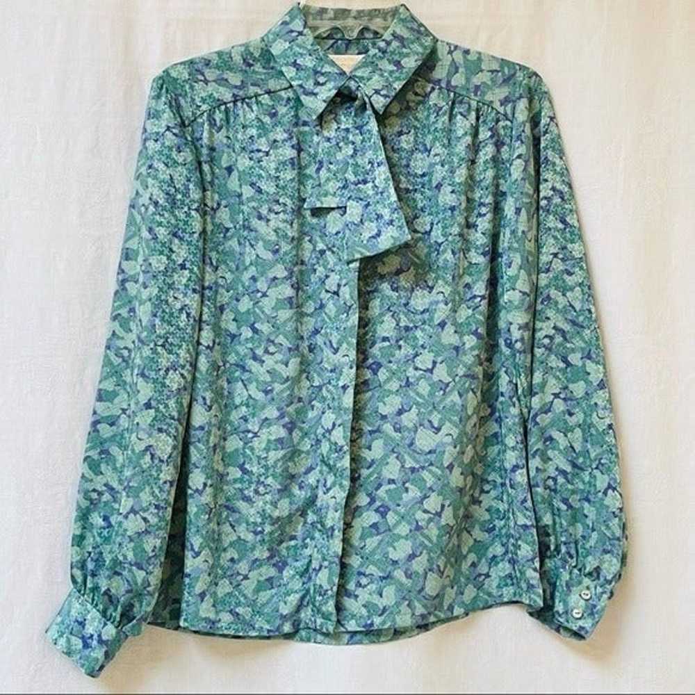 Pendleton Blouse Womens 10 Lightweight Collared R… - image 1