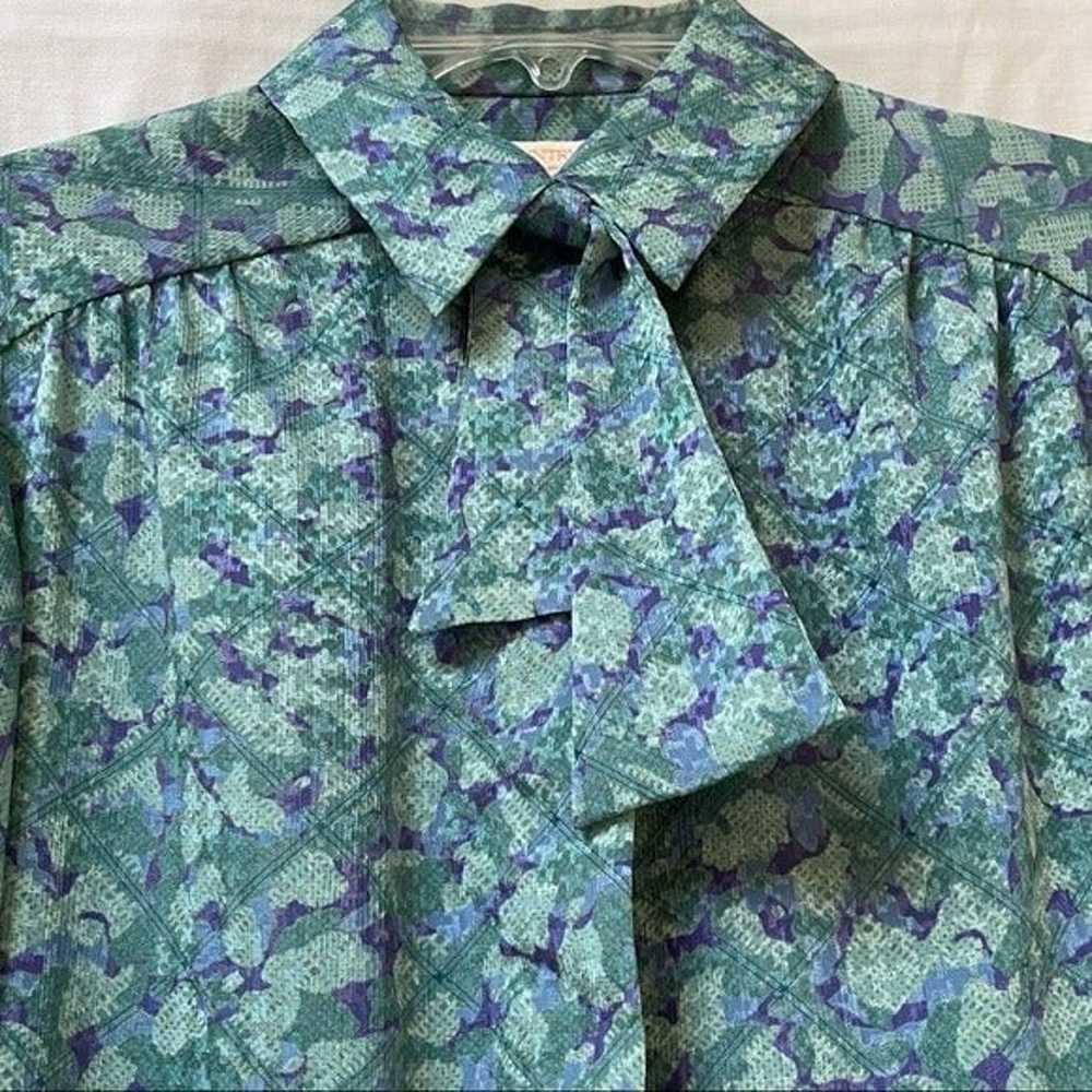 Pendleton Blouse Womens 10 Lightweight Collared R… - image 4