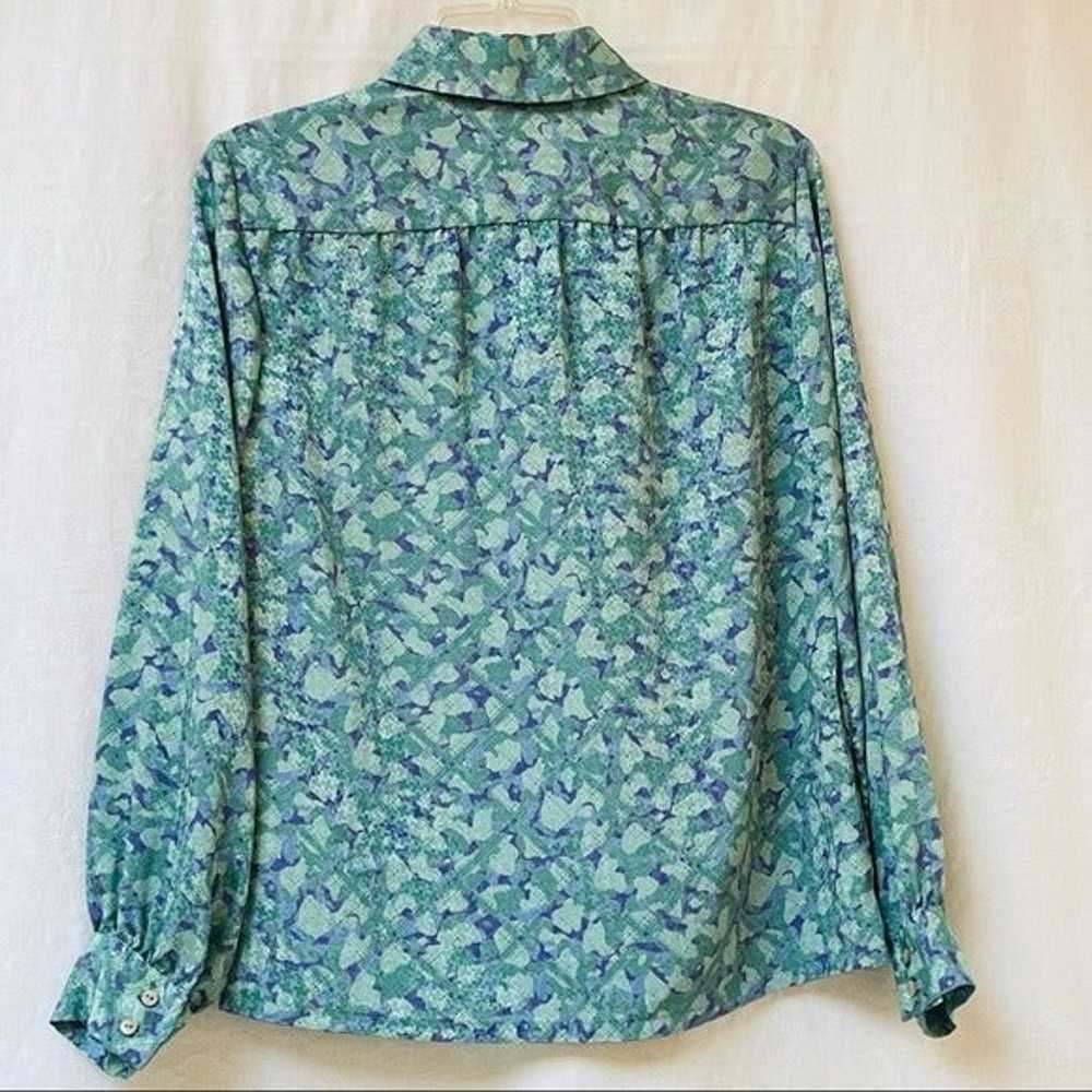 Pendleton Blouse Womens 10 Lightweight Collared R… - image 5