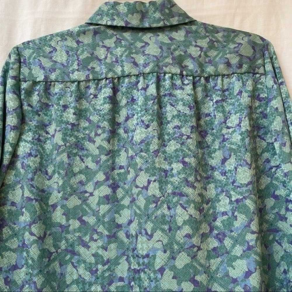 Pendleton Blouse Womens 10 Lightweight Collared R… - image 8