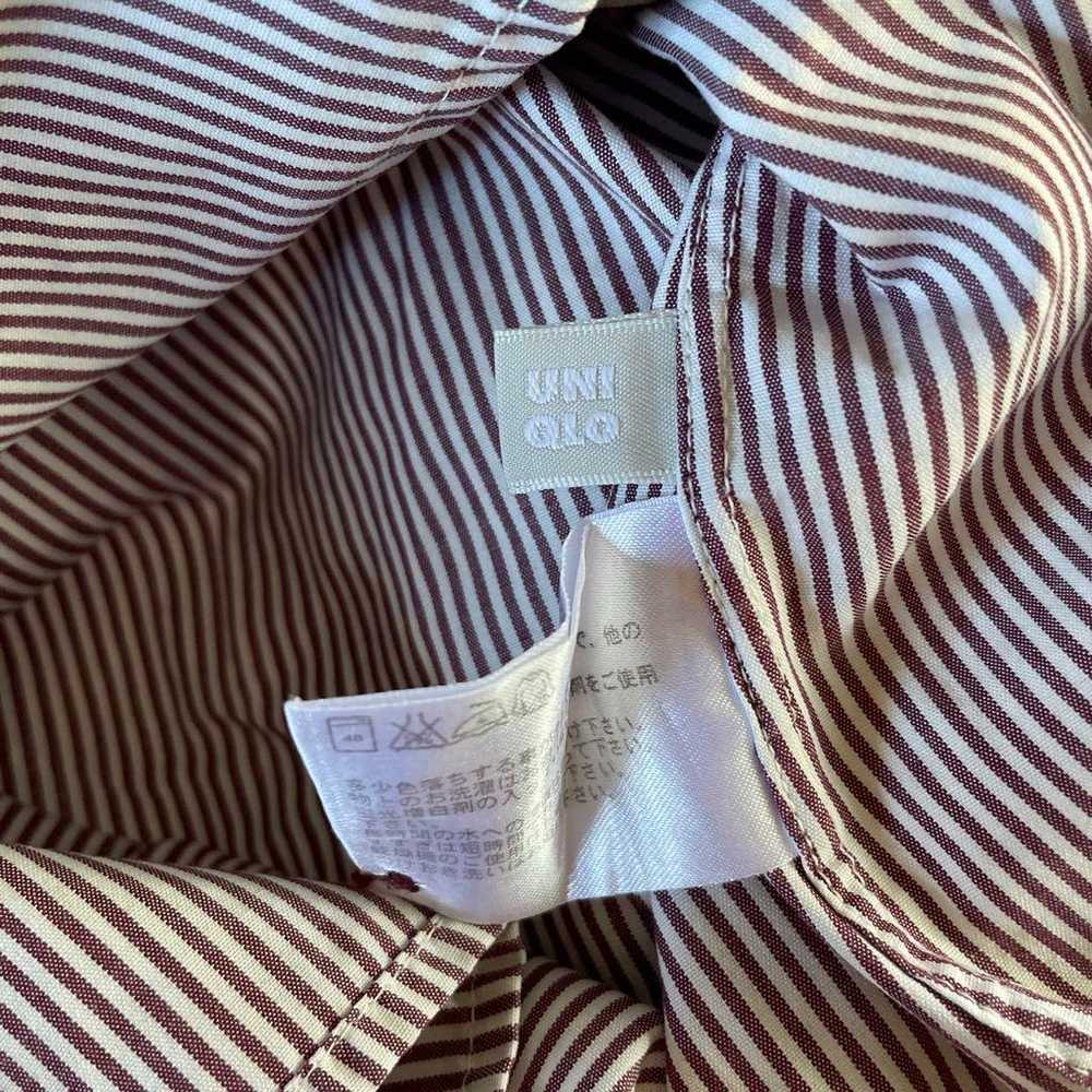 UNIQLO Striped Long Sleeve Shirt Size L - image 10