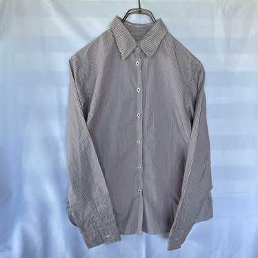 UNIQLO Striped Long Sleeve Shirt Size L - image 1