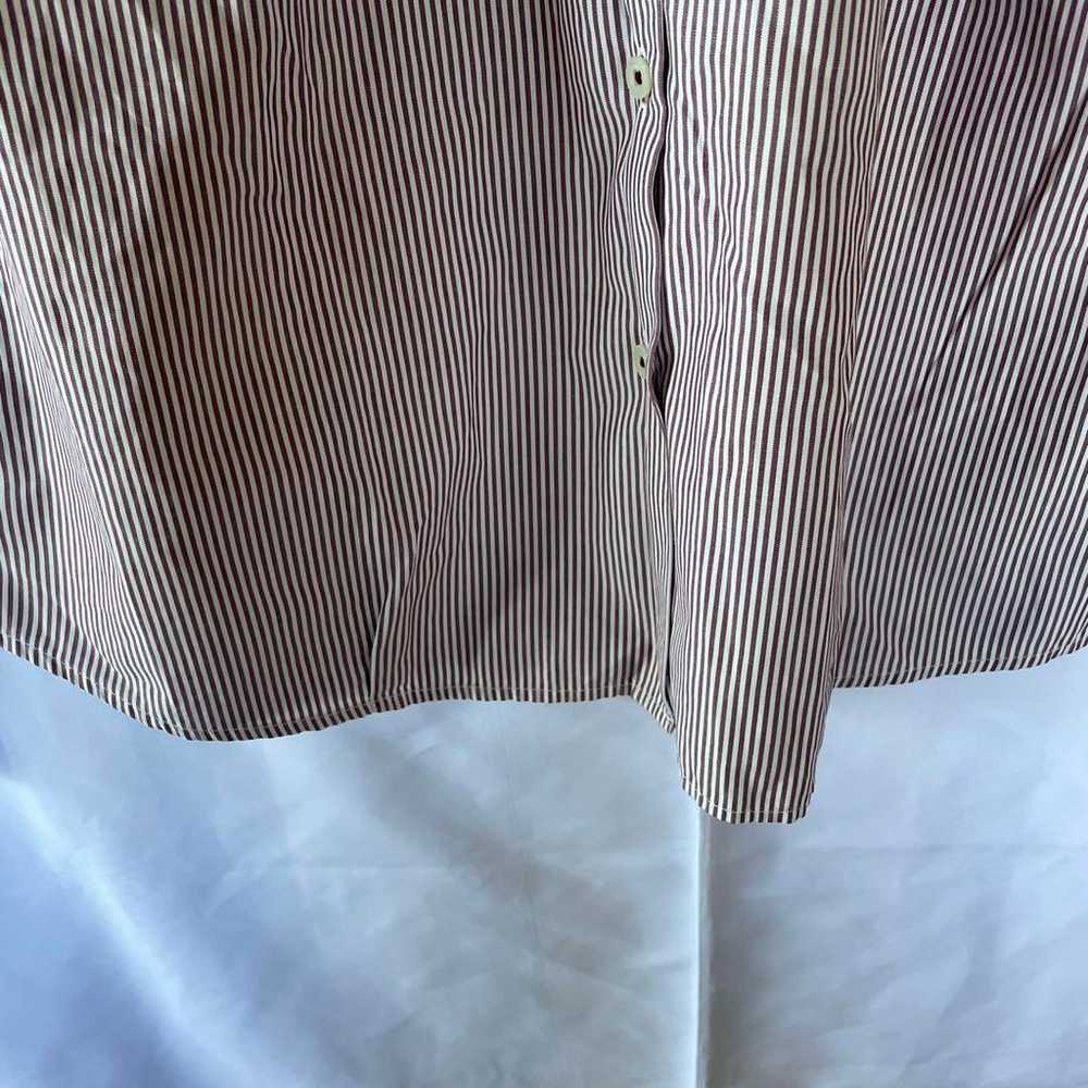 UNIQLO Striped Long Sleeve Shirt Size L - image 7