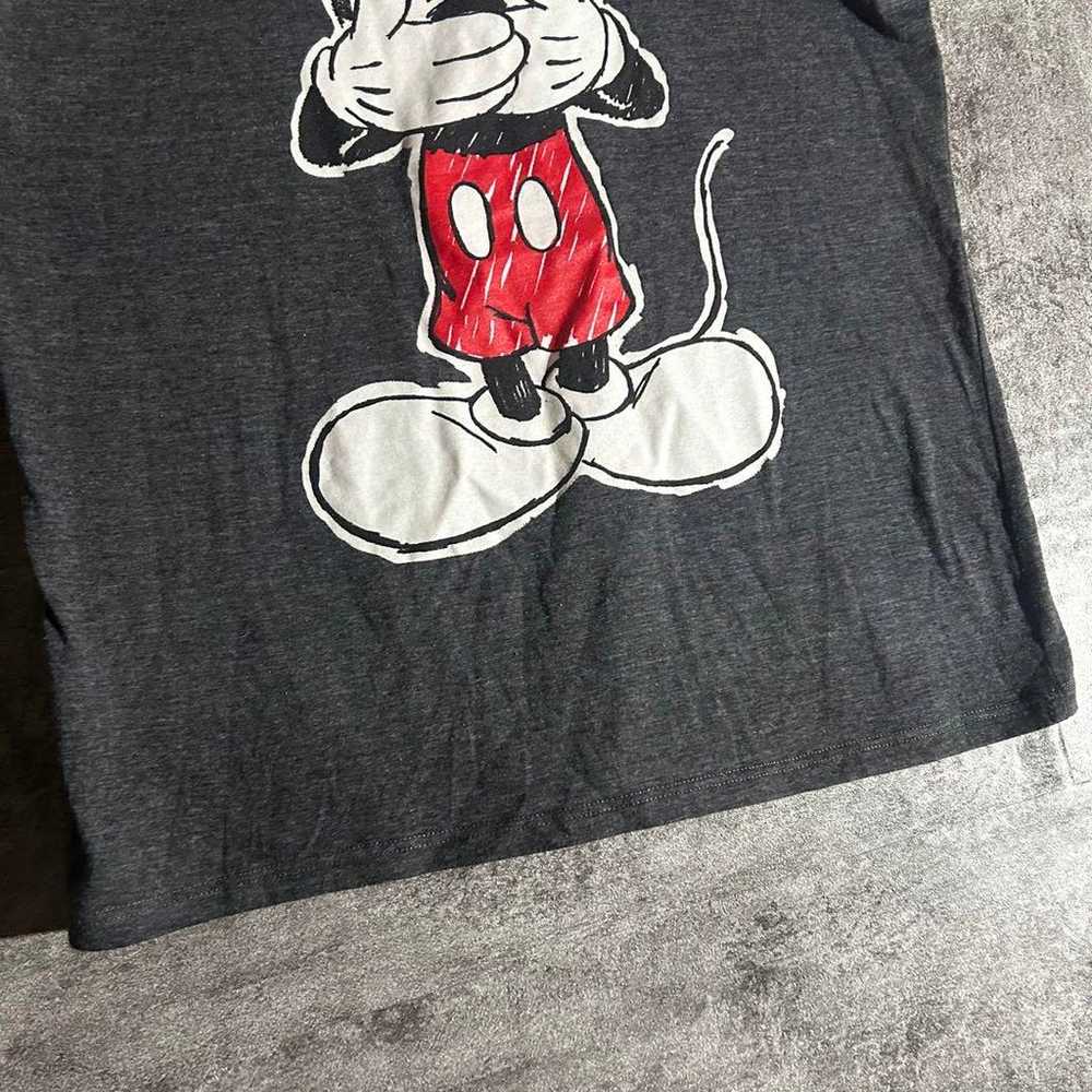 Disney Mickey Ringer T-shirt with Big Print Y2K V… - image 6