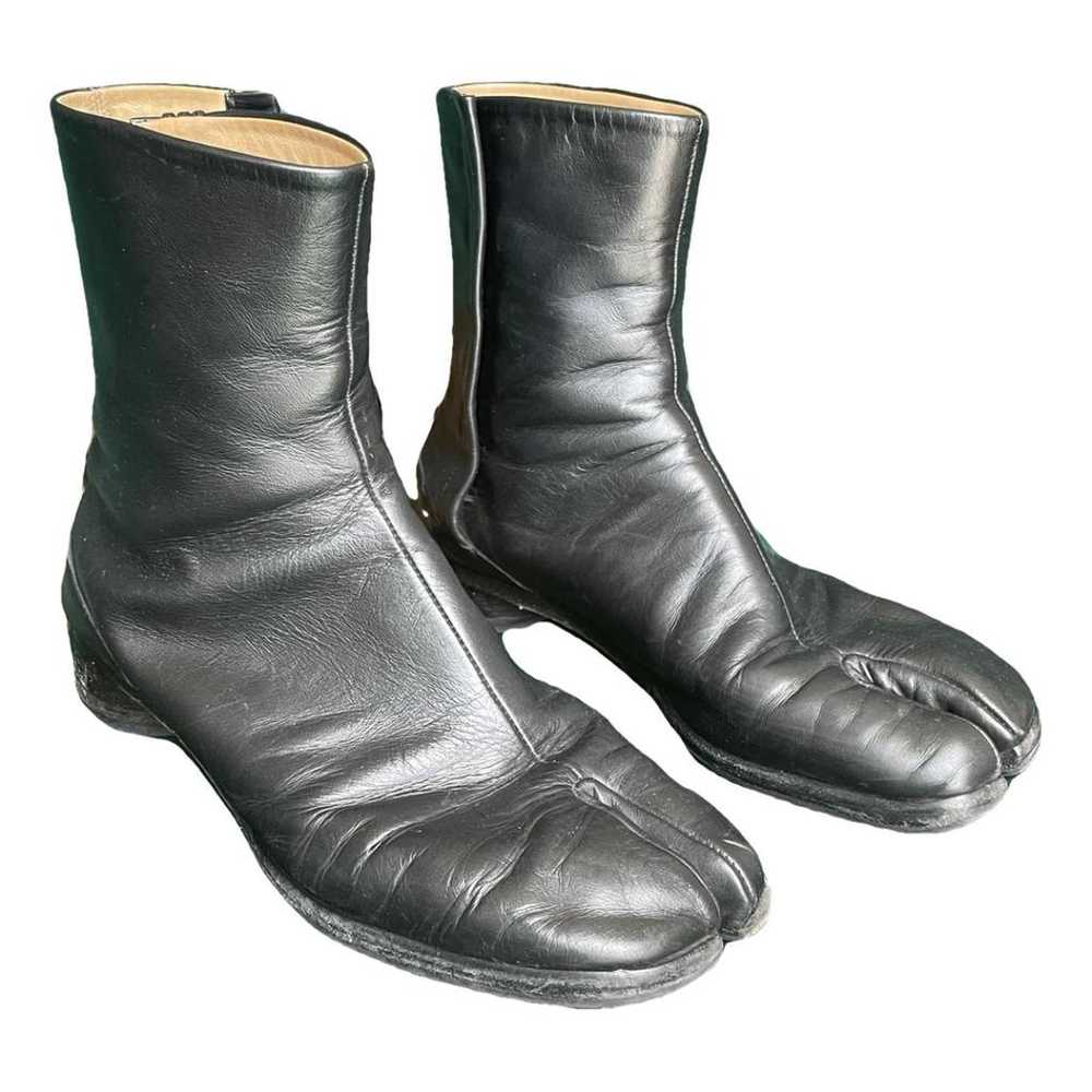 Maison Martin Margiela Tabi leather boots - image 1