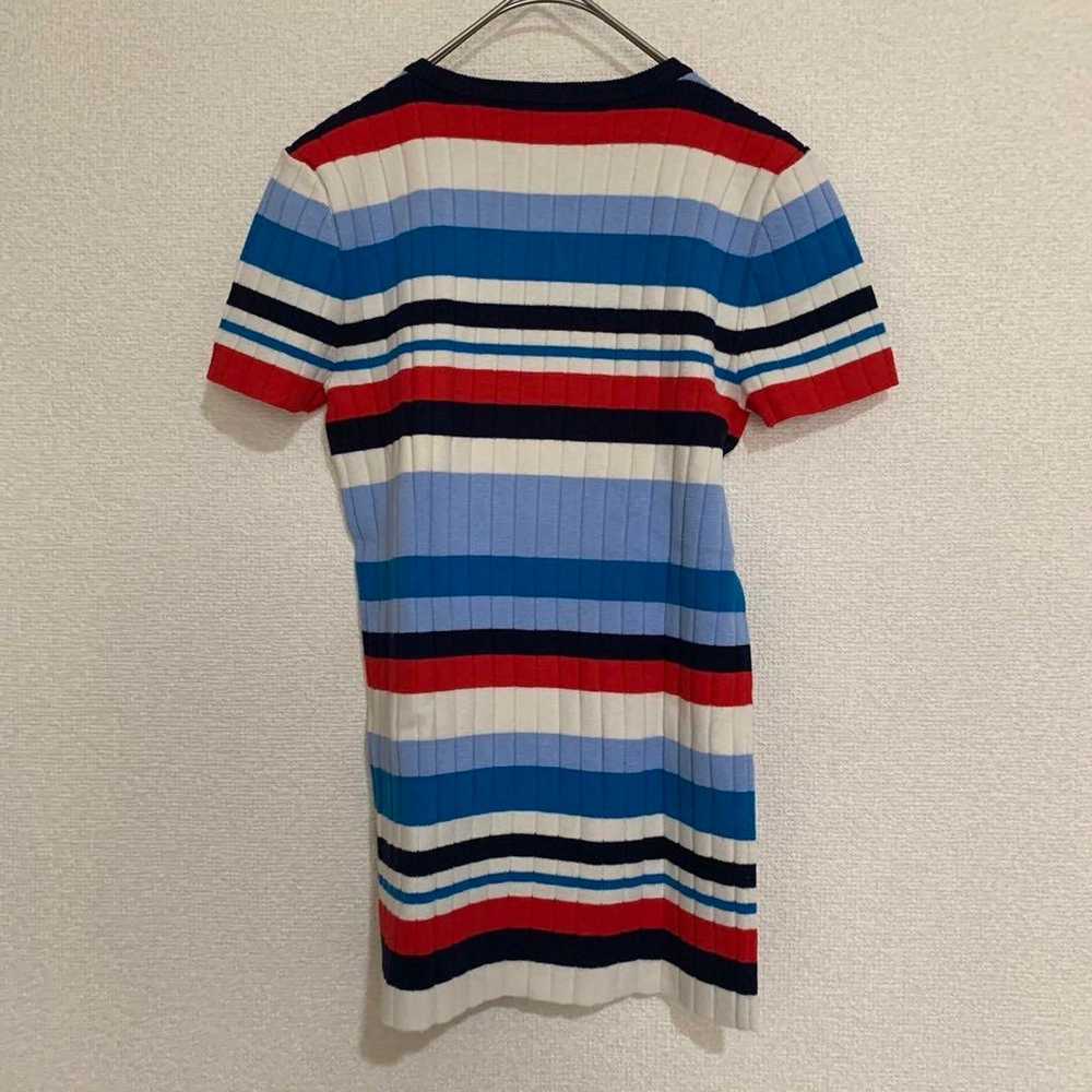 LAUREN RALPH LAUREN Short Sleeve Knit Border XS - image 6