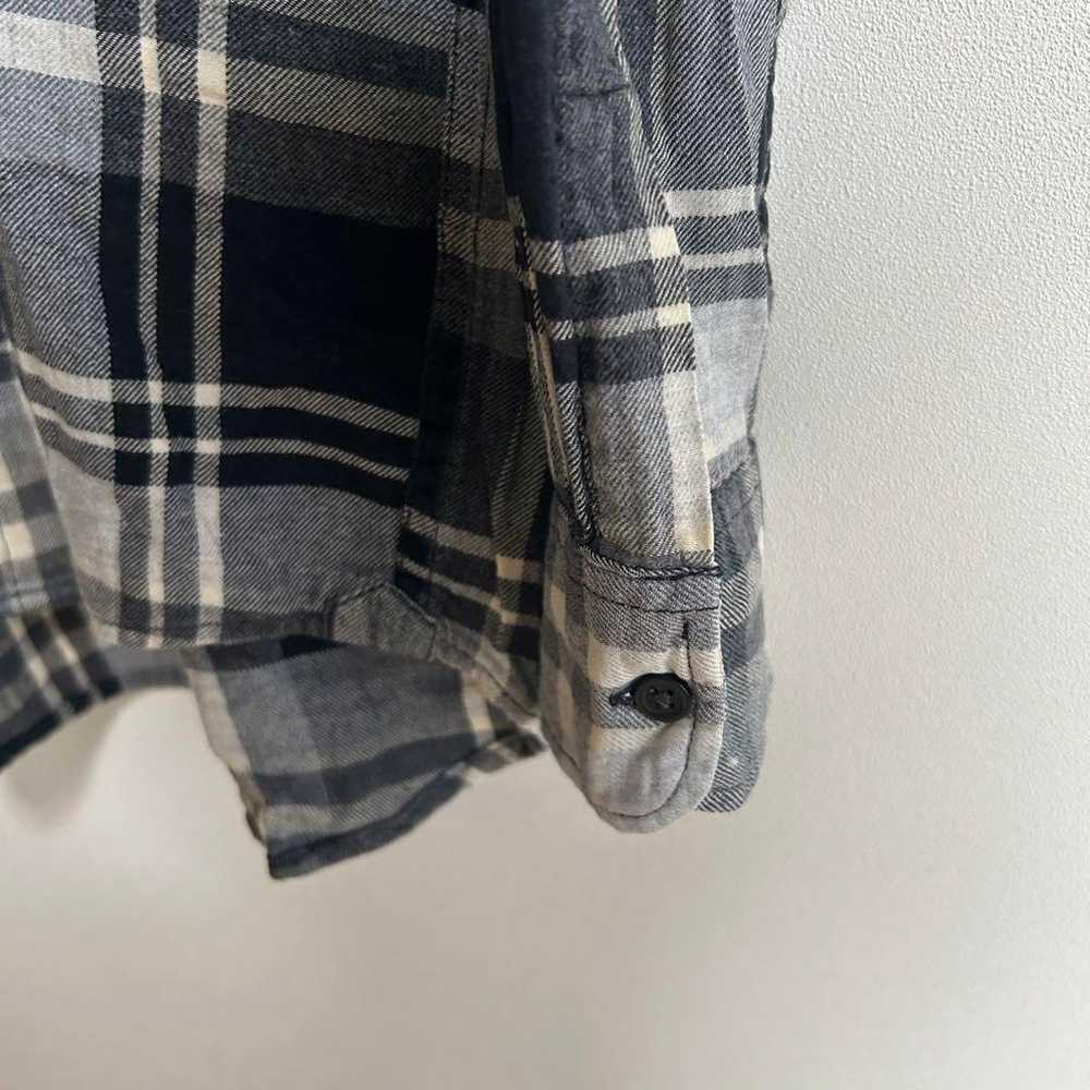 【Uniqlo】Flannel Check Shirt Long Sleeve Cotton Bl… - image 5