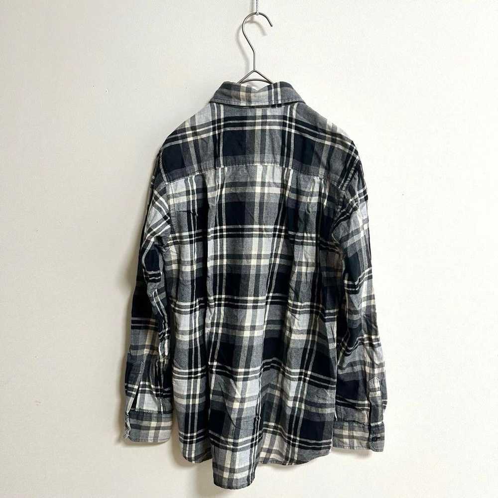 【Uniqlo】Flannel Check Shirt Long Sleeve Cotton Bl… - image 6