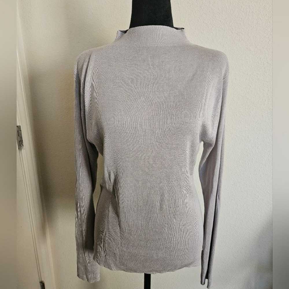 Vintage Stephanie Andrews Mock Neck Long Sleeve 1… - image 5