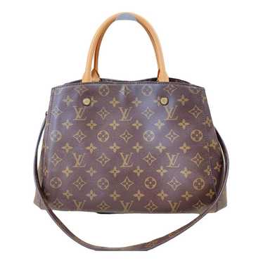 Louis Vuitton Montaigne leather handbag