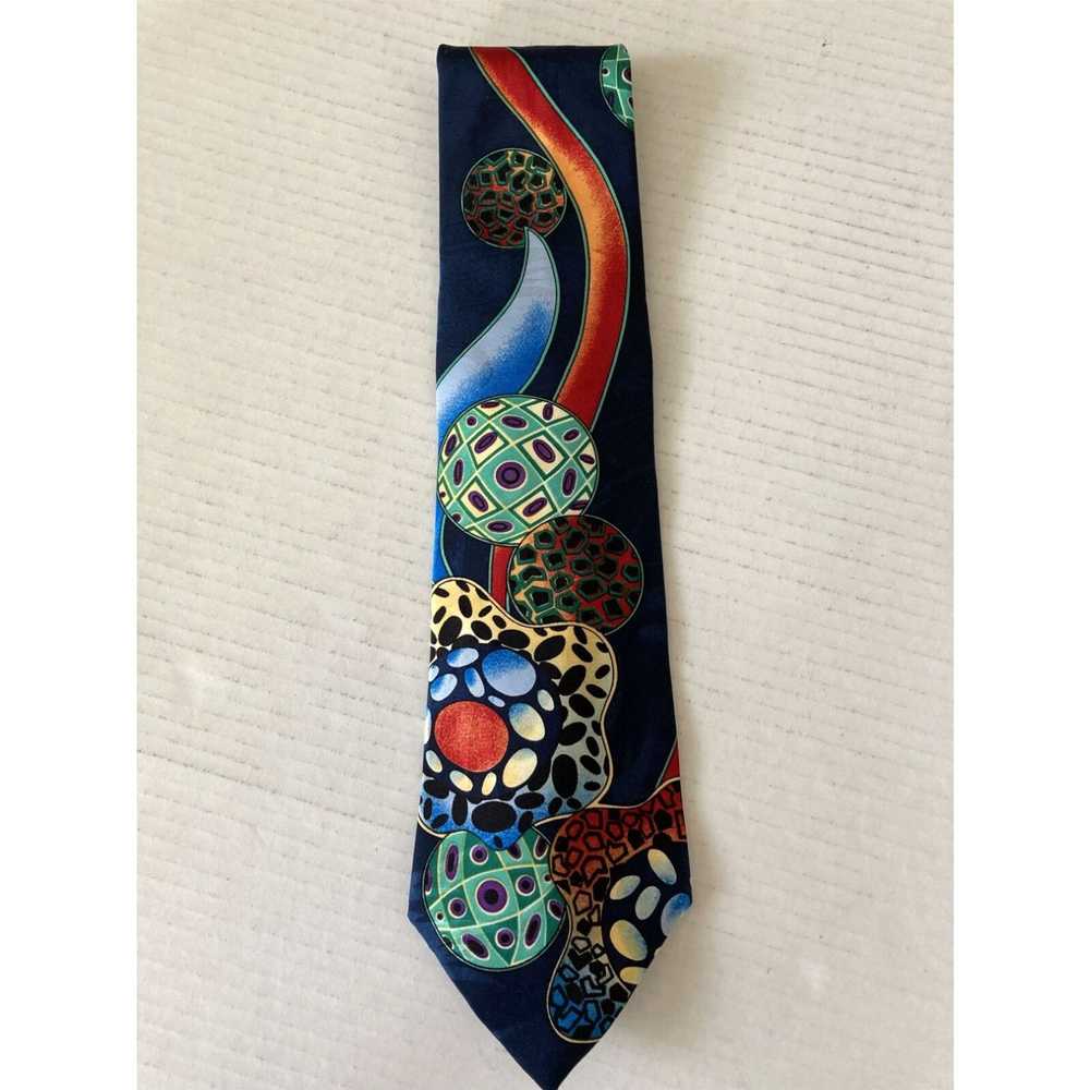 Vintage Johnny Carson Men's Necktie Tie Polyester… - image 2