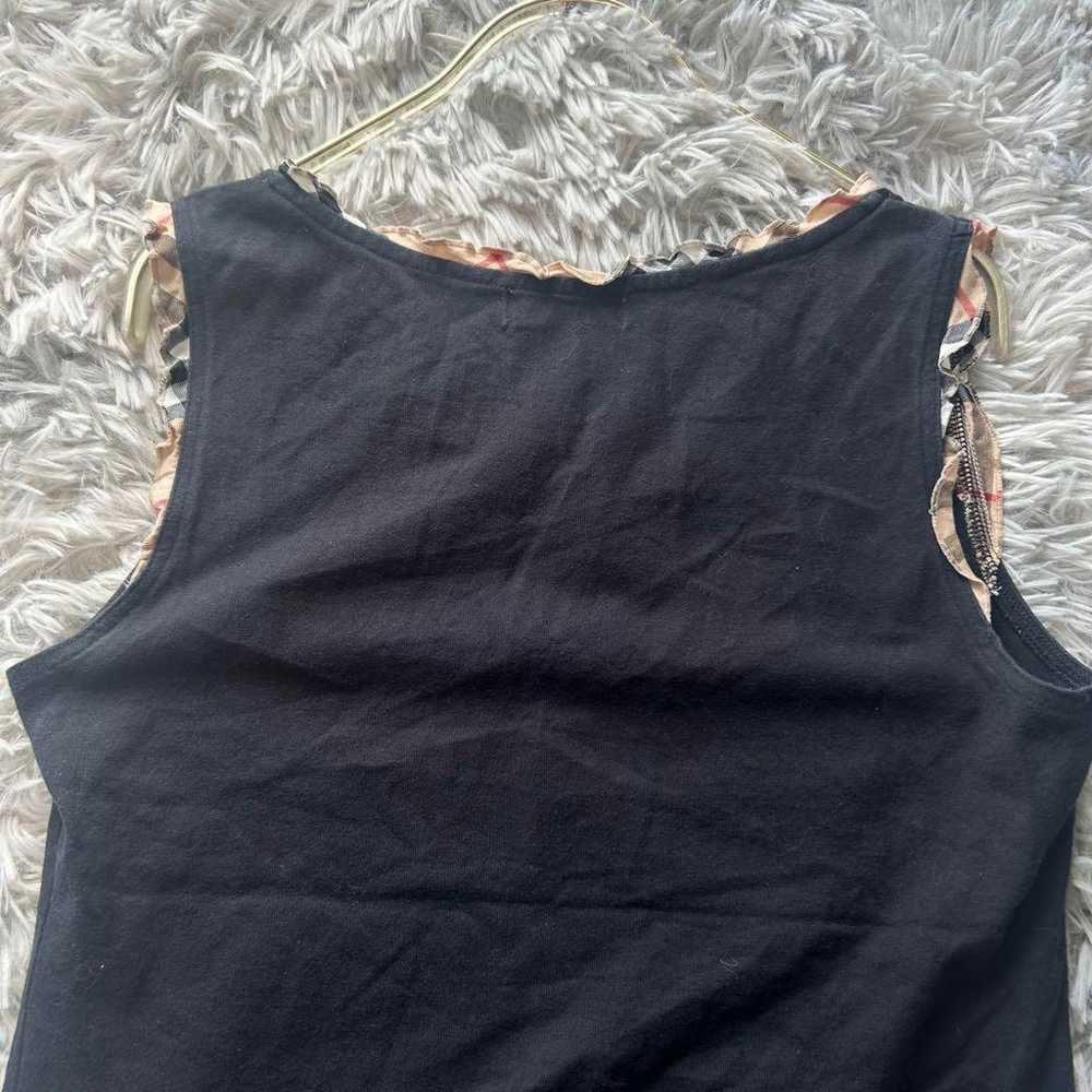 BURBERRY LONDON Black Size 38 Sleeveless Top with… - image 11