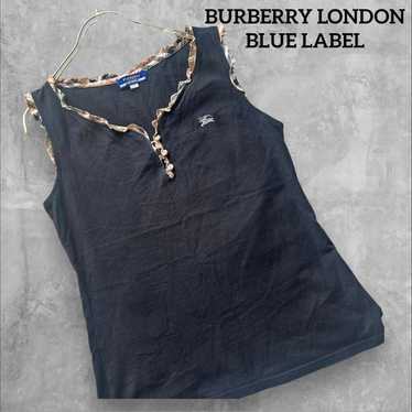 BURBERRY LONDON Black Size 38 Sleeveless Top with… - image 1