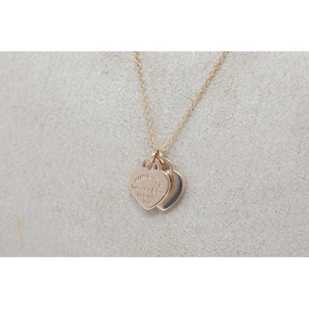 Tiffany & Co Return to Tiffany pink gold necklace - image 3