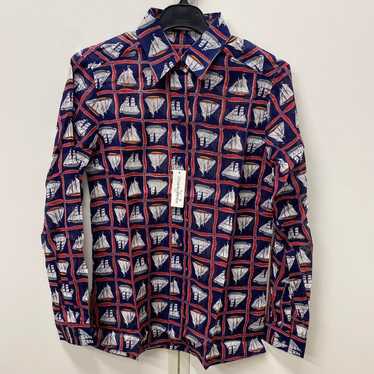 Ladies Vintage Long Sleeve Shirt M