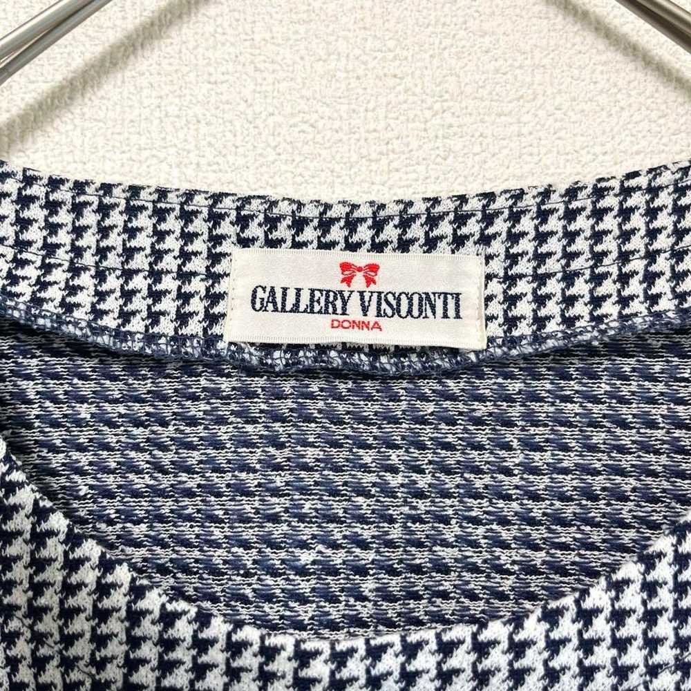 【Gallery Visconti】Tunic in a houndstooth pattern … - image 3