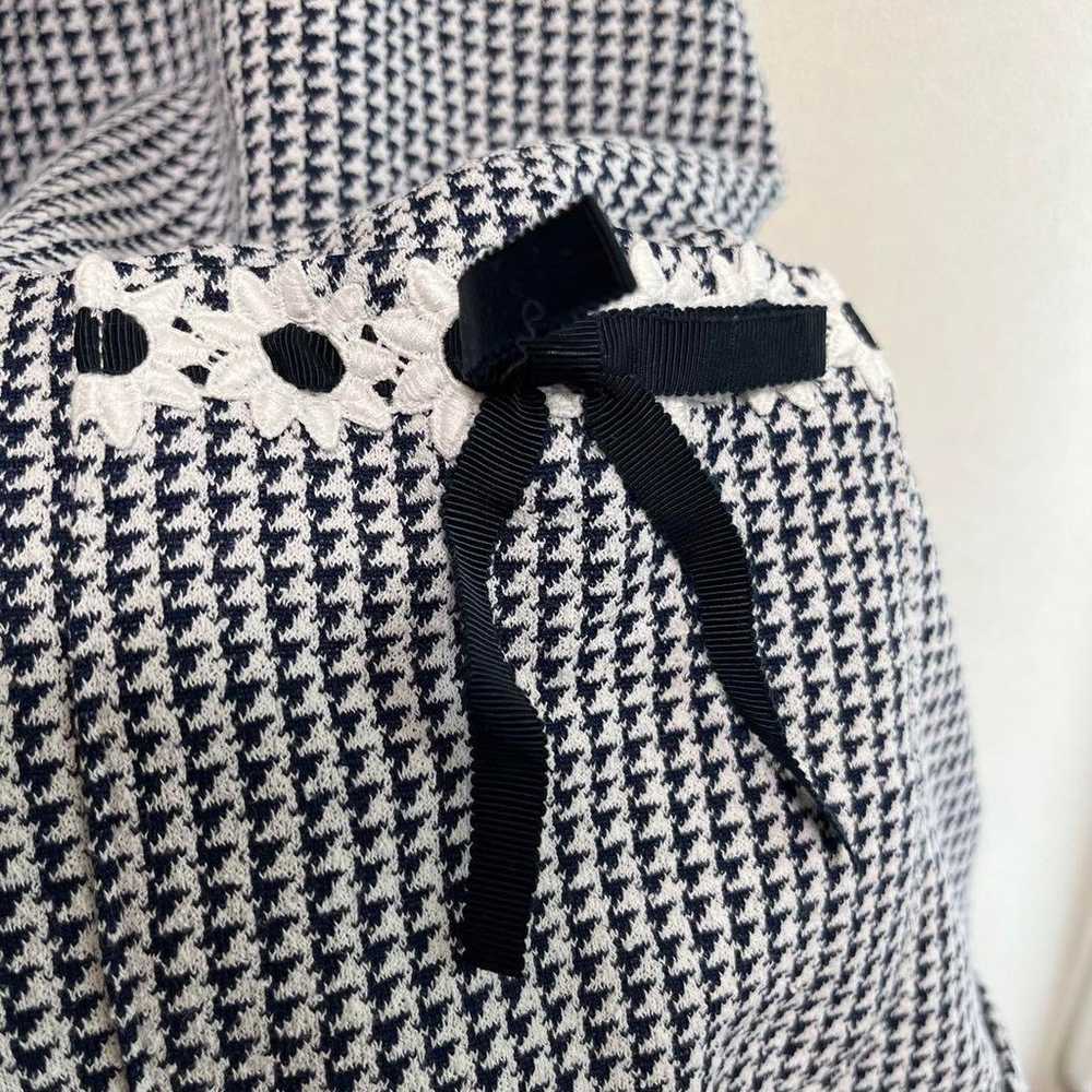 【Gallery Visconti】Tunic in a houndstooth pattern … - image 7