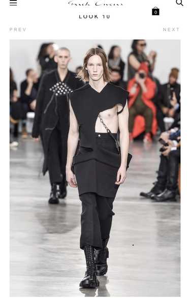 Rick Owens Rick Owens FW18 Sisyphus Cropped Pant