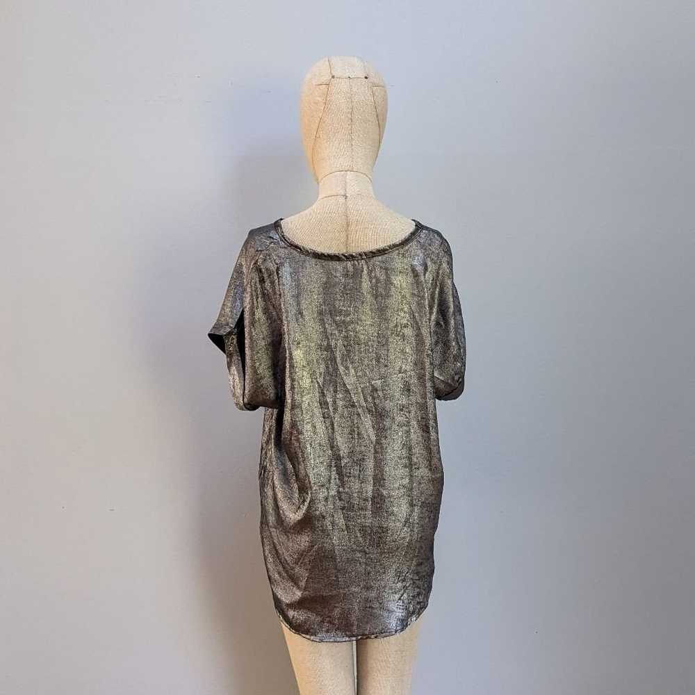 Sofia Collections Silver Drape Top - image 2