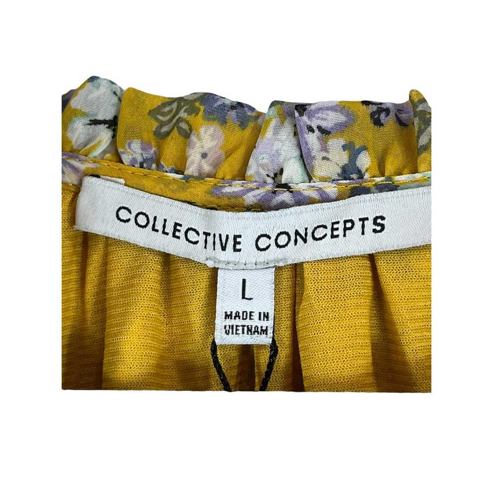 Collective Concepts Womens size Large dress yello… - image 3