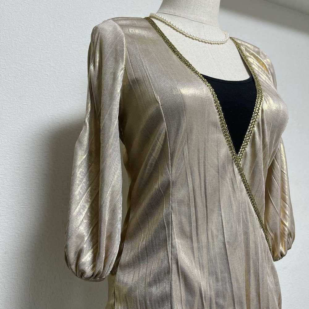 【Excellent Condition】Dress Camp Cutaway Shoulder … - image 4