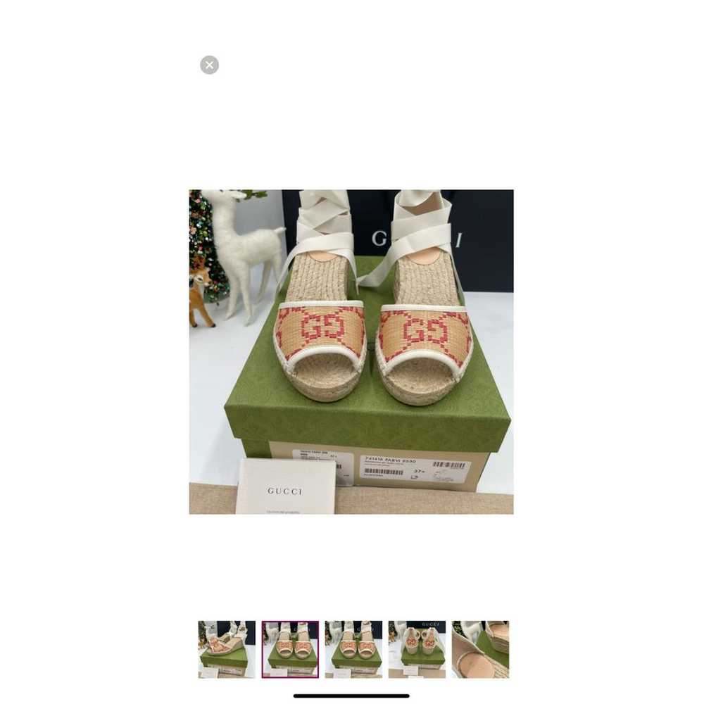 Gucci Cloth espadrilles - image 2