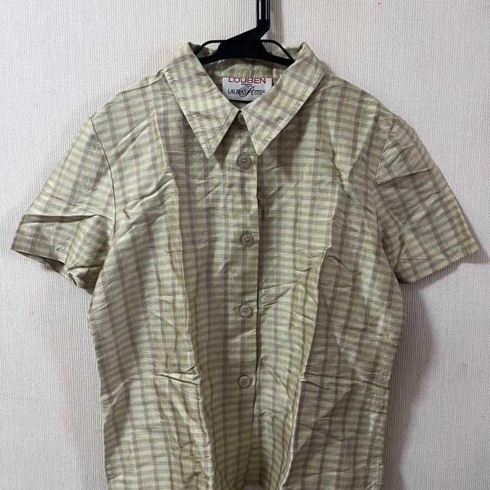 Excellent condition Loubén women's short-sleeve c… - image 1