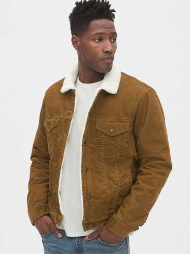 Gap GAP Sherpa-lined Icon Corduroy Jacket M