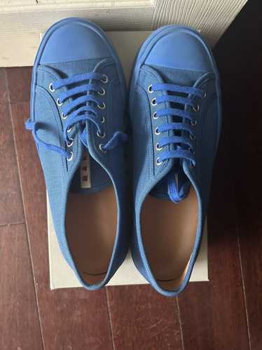 Marni Marni Pablo Lace Up B59 Blue Sneakers