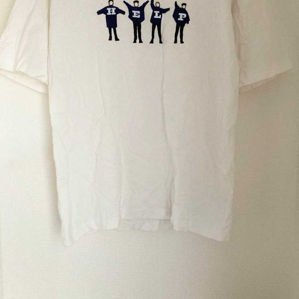 THE BEATLES rock t-shirt with print "HELP" for la… - image 5