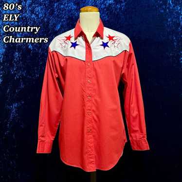 80's ELY Country Charmers Western Shirts