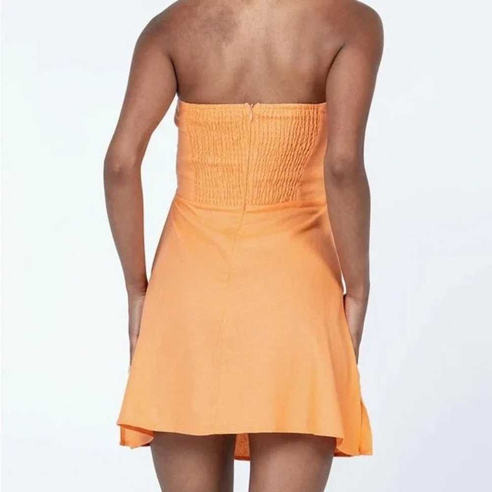 Princess Polly Falling For You Mini Dress Orange - image 3