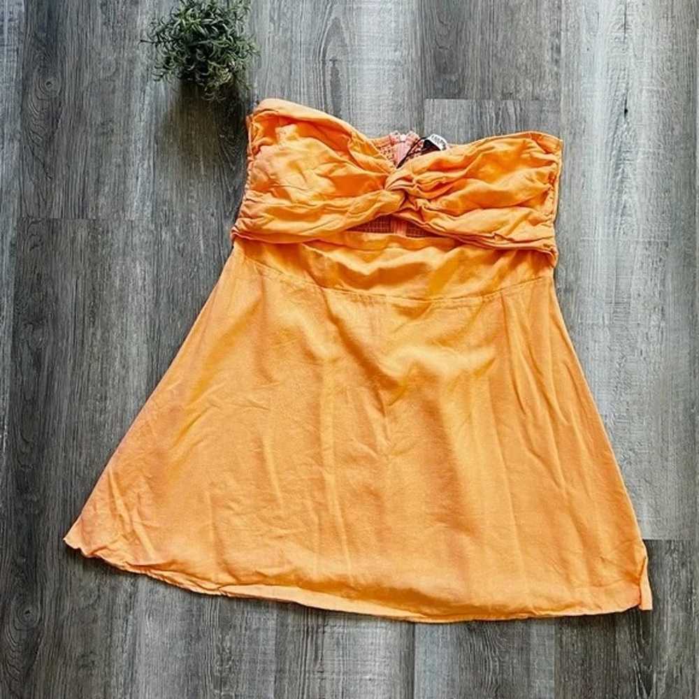 Princess Polly Falling For You Mini Dress Orange - image 4