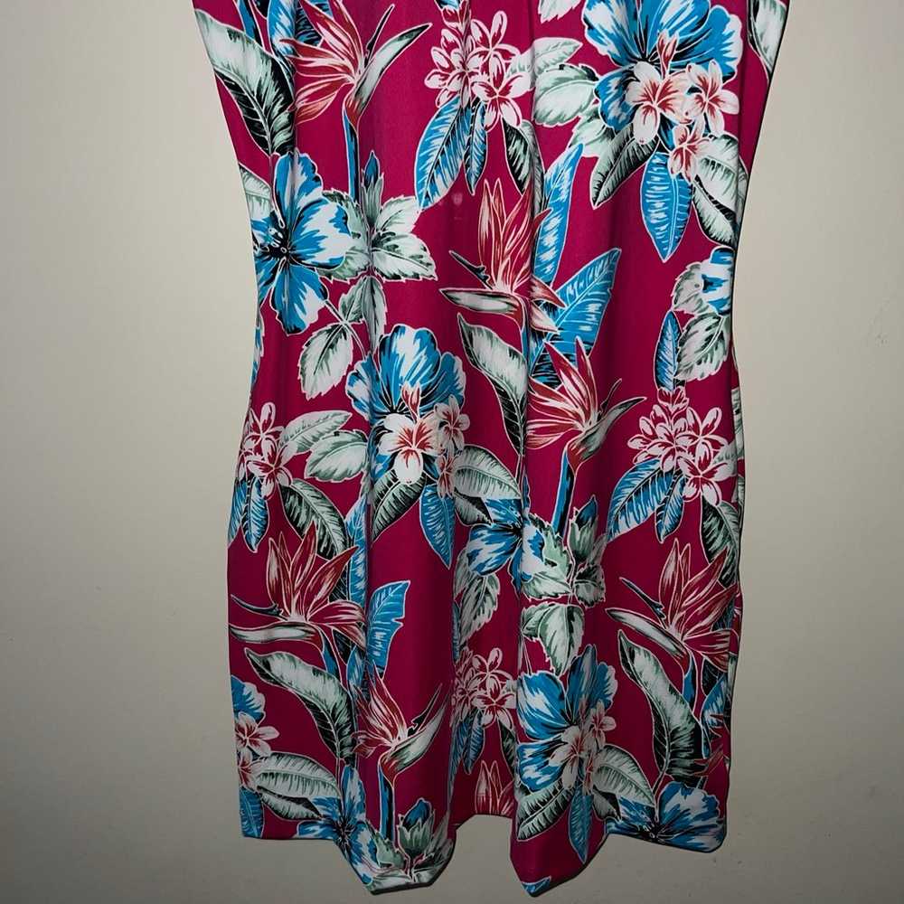 Tommy Bahama Golf Dress Pink Floral Womens Large … - image 3