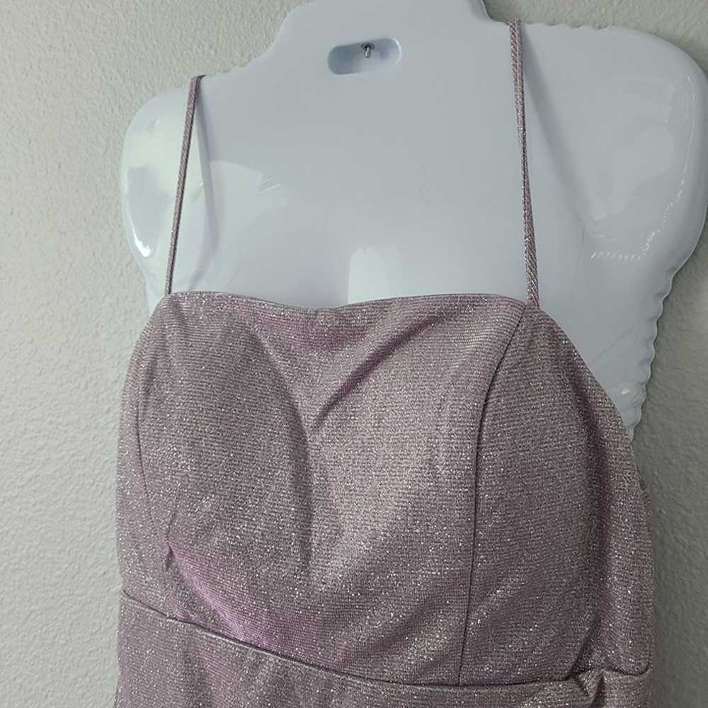 Midnight Doll NWOT women's light pink glitter spa… - image 2