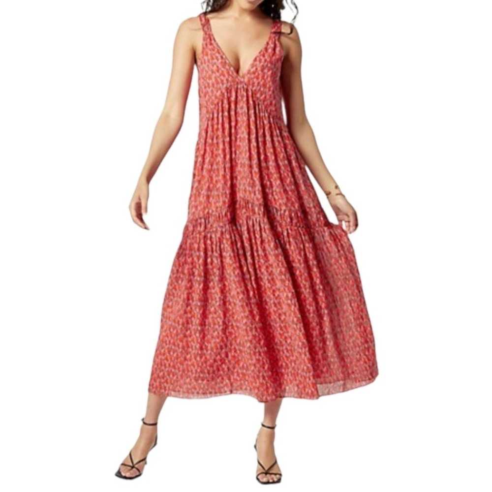 JOIE maxi dress in tea rose women’s size L - image 1