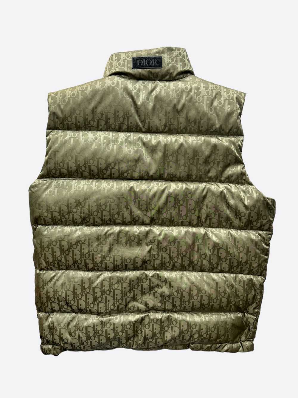 Dior Dior Olive Oblique Puffer Vest - image 2