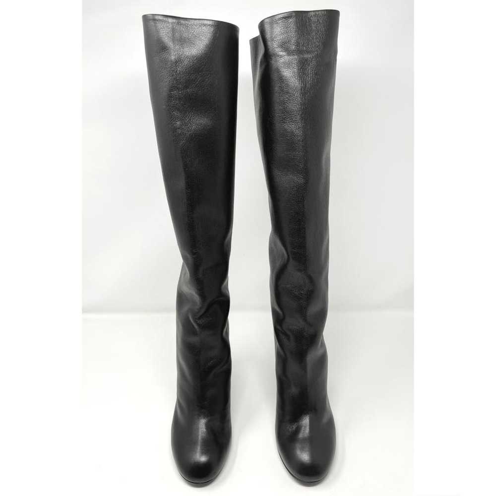 Chanel Leather boots - image 2