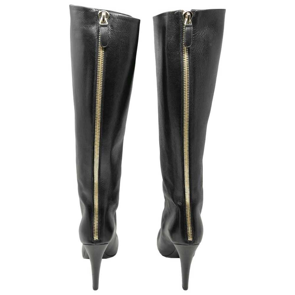 Chanel Leather boots - image 4