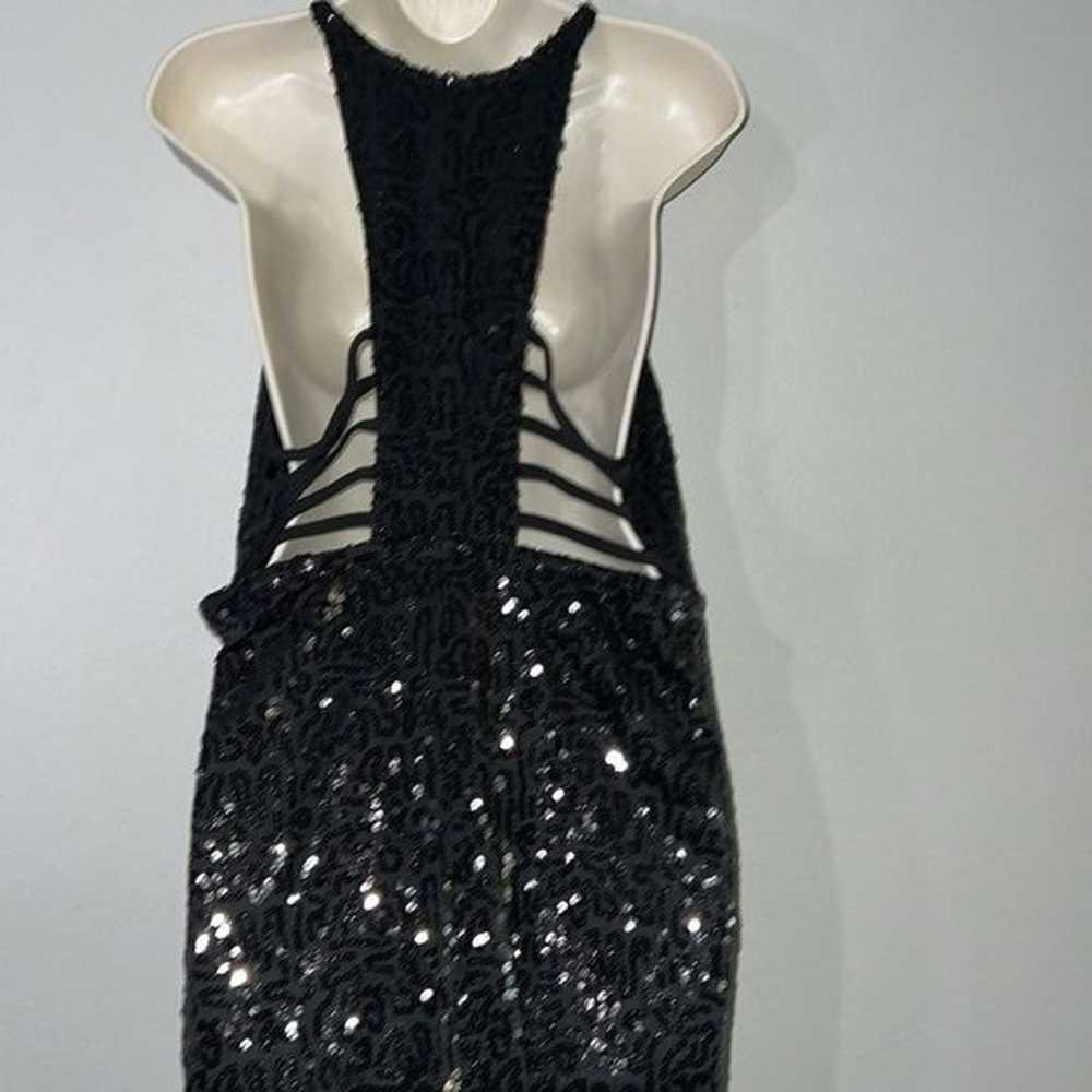 Sequin Venus Dress XL Mini Cocktail Dress Adjusta… - image 5