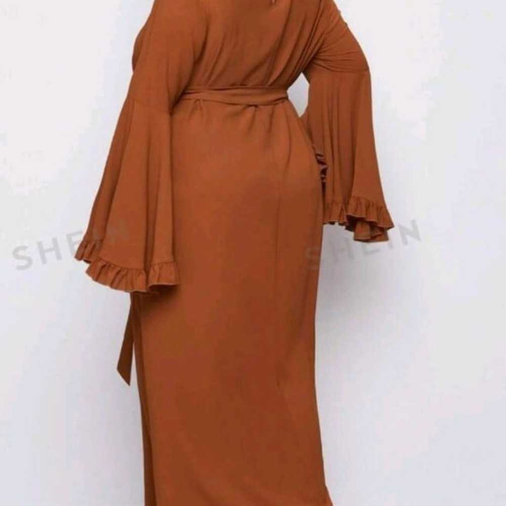 Brown dress - image 4