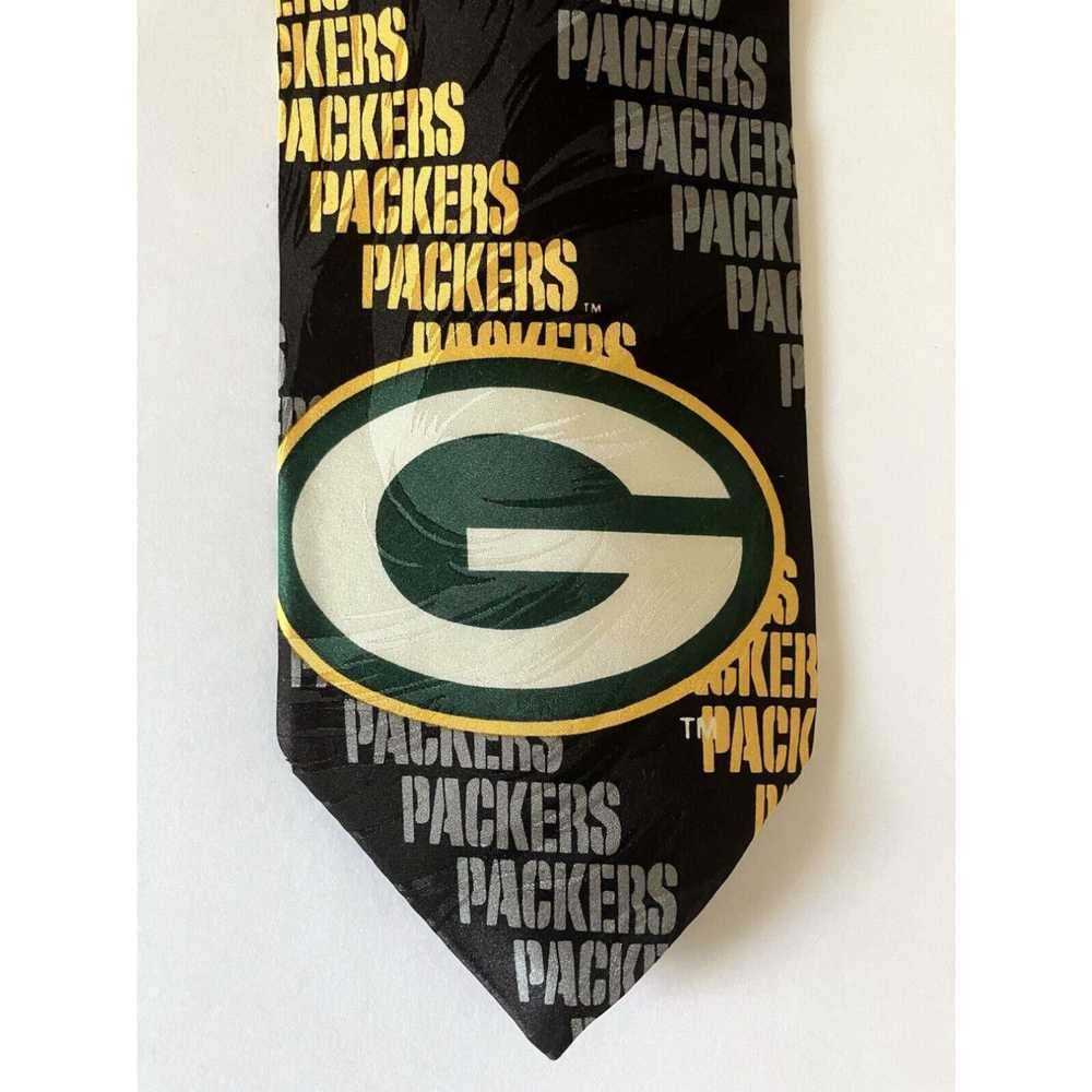 NFL Team NFL Men's Necktie Tie Silk Green Bay Pac… - image 1