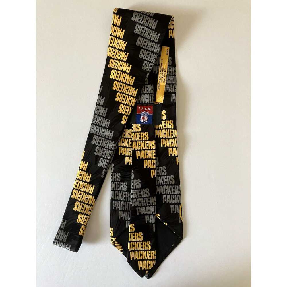 NFL Team NFL Men's Necktie Tie Silk Green Bay Pac… - image 3