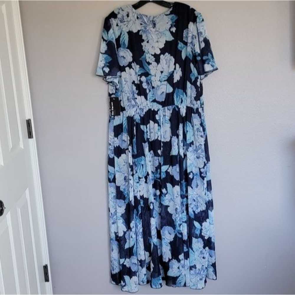 ENFOCUS WOMEN BLUE FLORAL DRESS/ 18W. - image 2