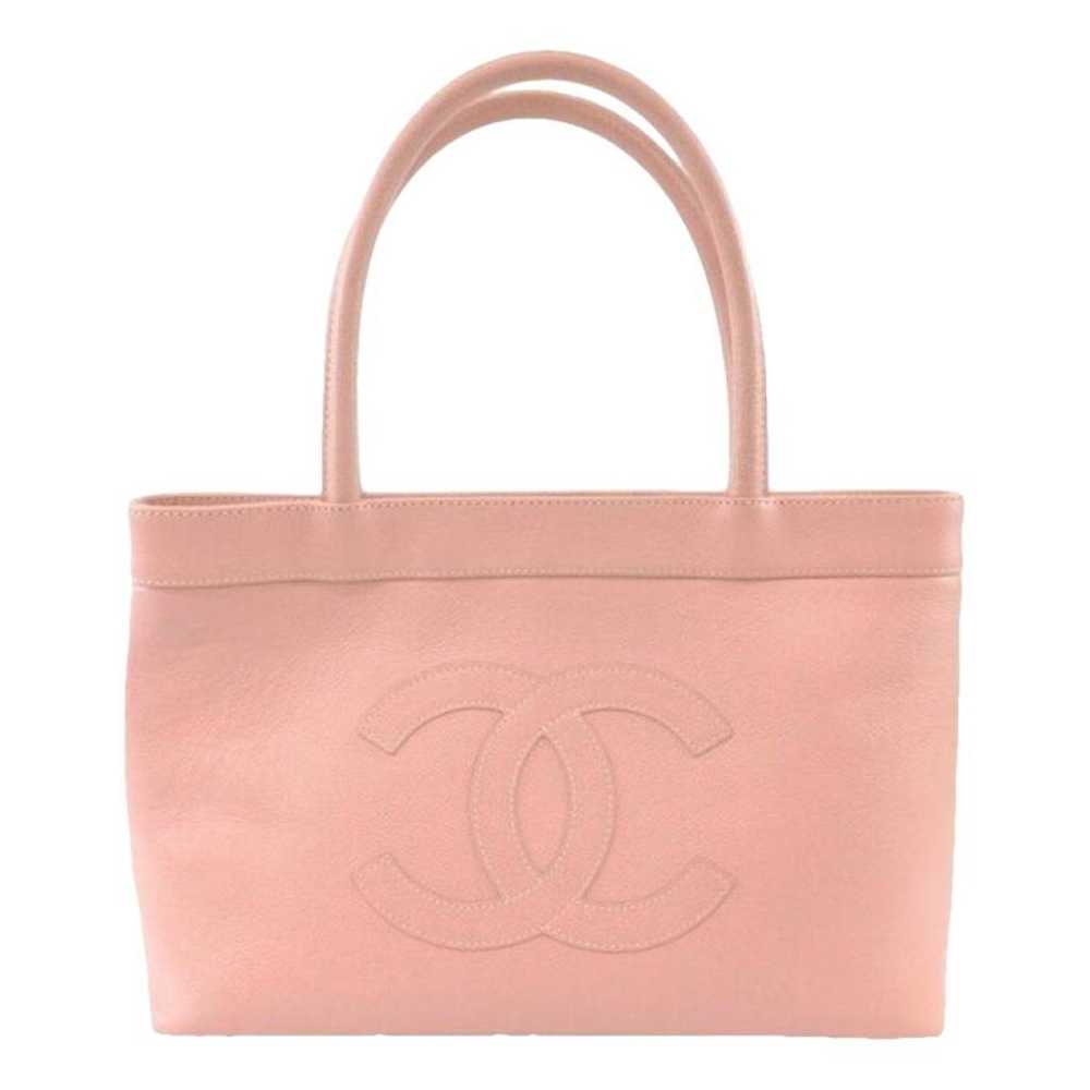 Chanel Timeless/Classique leather tote - image 1